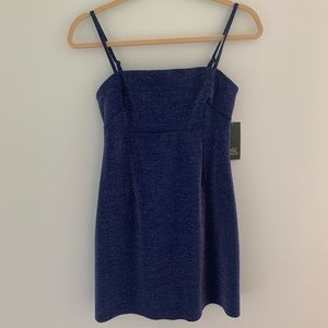 Wild Fable sparkly blue slip dress